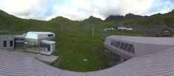 Archived image Webcam Samnaun: View from Alp Trida to Viderjoch 05:00