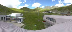 Archived image Webcam Samnaun: View from Alp Trida to Viderjoch 11:00