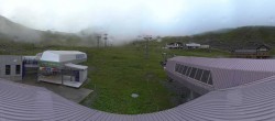 Archiv Foto Webcam Samnaun: Blick von der Alp Trida zum Viderjoch 05:00