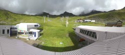 Archiv Foto Webcam Samnaun: Blick von der Alp Trida zum Viderjoch 07:00