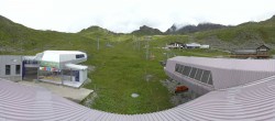Archiv Foto Webcam Samnaun: Blick von der Alp Trida zum Viderjoch 09:00