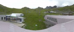 Archiv Foto Webcam Samnaun: Blick von der Alp Trida zum Viderjoch 11:00
