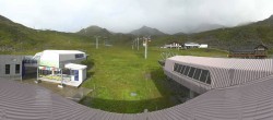 Archiv Foto Webcam Samnaun: Blick von der Alp Trida zum Viderjoch 07:00