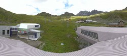 Archiv Foto Webcam Samnaun: Blick von der Alp Trida zum Viderjoch 09:00