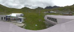 Archiv Foto Webcam Samnaun: Blick von der Alp Trida zum Viderjoch 11:00