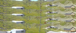Archiv Foto Webcam Samnaun: Blick von der Alp Trida zum Viderjoch 13:00