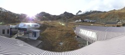 Archived image Webcam Samnaun: View from Alp Trida to Viderjoch 15:00