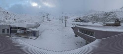 Archived image Webcam Samnaun: View from Alp Trida to Viderjoch 15:00