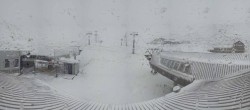 Archived image Webcam Samnaun: View from Alp Trida to Viderjoch 11:00