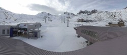 Archiv Foto Webcam Samnaun: Blick von der Alp Trida zum Viderjoch 13:00