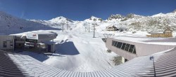 Archiv Foto Webcam Samnaun: Blick von der Alp Trida zum Viderjoch 09:00