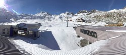 Archiv Foto Webcam Samnaun: Blick von der Alp Trida zum Viderjoch 11:00