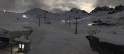 Archived image Webcam Samnaun: View from Alp Trida to Viderjoch 03:00
