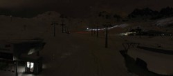 Archiv Foto Webcam Samnaun: Blick von der Alp Trida zum Viderjoch 04:00