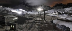 Archiv Foto Webcam Samnaun: Blick von der Alp Trida zum Viderjoch 20:00