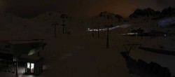 Archiv Foto Webcam Samnaun: Blick von der Alp Trida zum Viderjoch 01:00