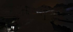 Archiv Foto Webcam Samnaun: Blick von der Alp Trida zum Viderjoch 03:00