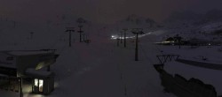 Archiv Foto Webcam Samnaun: Blick von der Alp Trida zum Viderjoch 05:00
