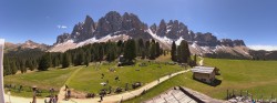 Archiv Foto Webcam Geislerspitzen - Blick von der Geisleralm 11:00