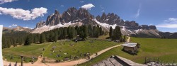 Archiv Foto Webcam Geislerspitzen - Blick von der Geisleralm 13:00