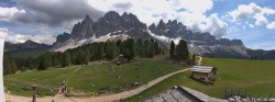 Archiv Foto Webcam Geislerspitzen - Blick von der Geisleralm 13:00