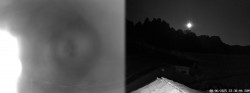 Archiv Foto Webcam Geislerspitzen - Blick von der Geisleralm 23:00
