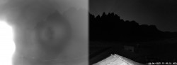 Archiv Foto Webcam Geislerspitzen - Blick von der Geisleralm 23:00