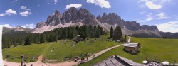 Archiv Foto Webcam Geislerspitzen - Blick von der Geisleralm 13:00