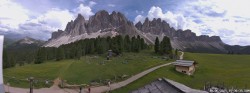 Archiv Foto Webcam Geislerspitzen - Blick von der Geisleralm 15:00