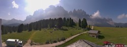 Archiv Foto Webcam Geislerspitzen - Blick von der Geisleralm 09:00