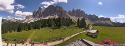 Archiv Foto Webcam Geislerspitzen - Blick von der Geisleralm 13:00