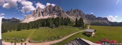 Archiv Foto Webcam Geislerspitzen - Blick von der Geisleralm 15:00