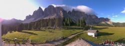 Archiv Foto Webcam Geislerspitzen - Blick von der Geisleralm 06:00