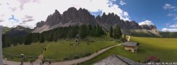 Archiv Foto Webcam Geislerspitzen - Blick von der Geisleralm 09:00