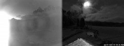 Archived image Webcam Mountain Hut Geisleralm - View to Geislerspitzen 03:00