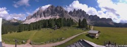 Archiv Foto Webcam Geislerspitzen - Blick von der Geisleralm 15:00