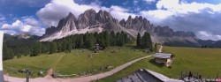 Archiv Foto Webcam Geislerspitzen - Blick von der Geisleralm 15:00