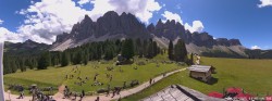 Archiv Foto Webcam Geislerspitzen - Blick von der Geisleralm 11:00