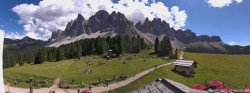 Archiv Foto Webcam Geislerspitzen - Blick von der Geisleralm 13:00