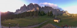 Archiv Foto Webcam Geislerspitzen - Blick von der Geisleralm 05:00