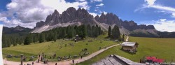 Archiv Foto Webcam Geislerspitzen - Blick von der Geisleralm 13:00