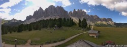 Archiv Foto Webcam Geislerspitzen - Blick von der Geisleralm 09:00