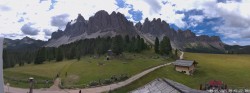 Archiv Foto Webcam Geislerspitzen - Blick von der Geisleralm 09:00