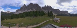 Archiv Foto Webcam Geislerspitzen - Blick von der Geisleralm 15:00