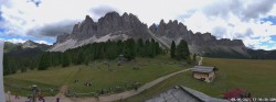 Archiv Foto Webcam Geislerspitzen - Blick von der Geisleralm 13:00