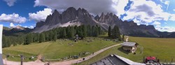 Archiv Foto Webcam Geislerspitzen - Blick von der Geisleralm 15:00