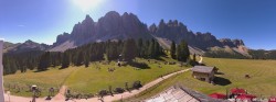 Archiv Foto Webcam Geislerspitzen - Blick von der Geisleralm 09:00