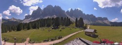 Archiv Foto Webcam Geislerspitzen - Blick von der Geisleralm 12:00