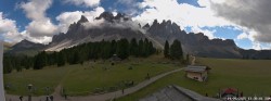 Archiv Foto Webcam Geislerspitzen - Blick von der Geisleralm 13:00