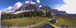 Archiv Foto Webcam Geislerspitzen - Blick von der Geisleralm 15:00